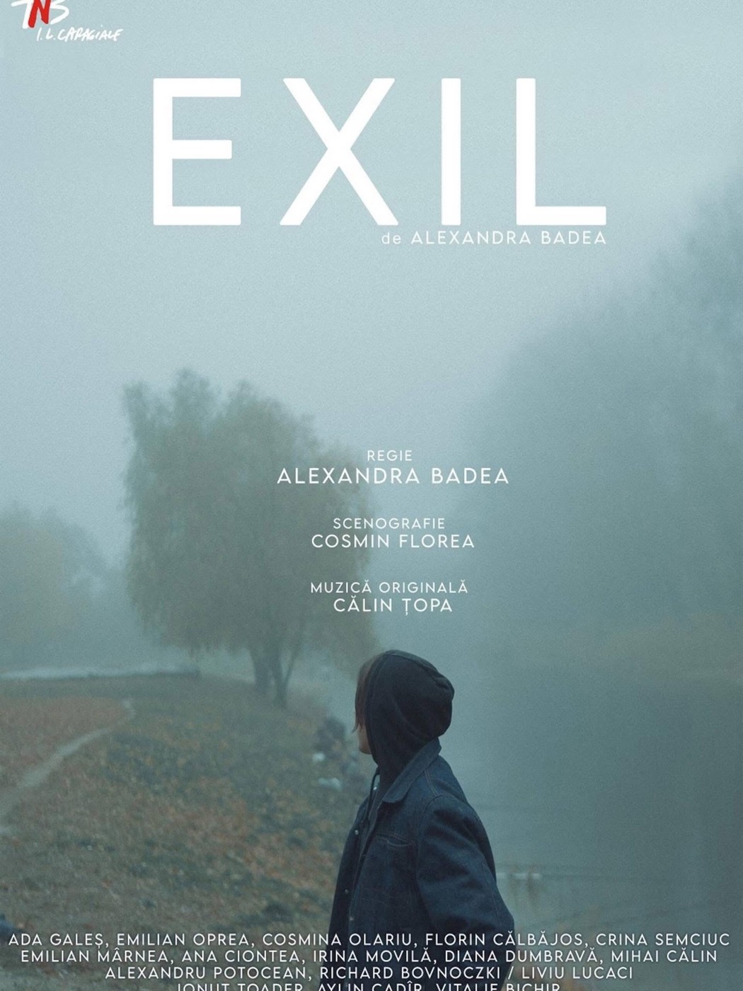 Afișul spectacolului Exil